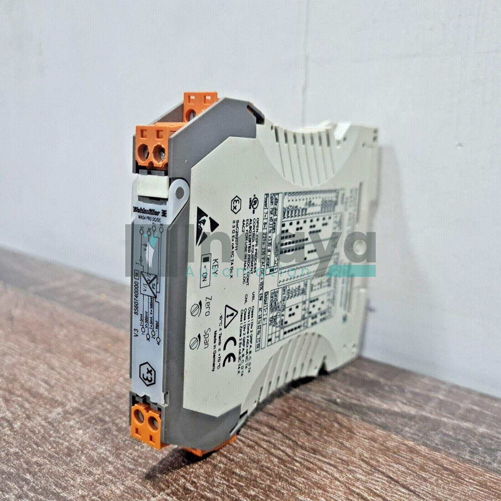 WEIDMULLER 8560740000 D-32758 SIGNAL CONDITIONER