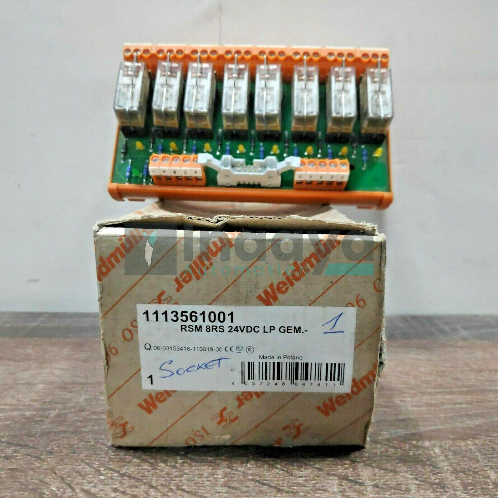 WEIDMULLER 1113561001 RSM SERIES RELAY