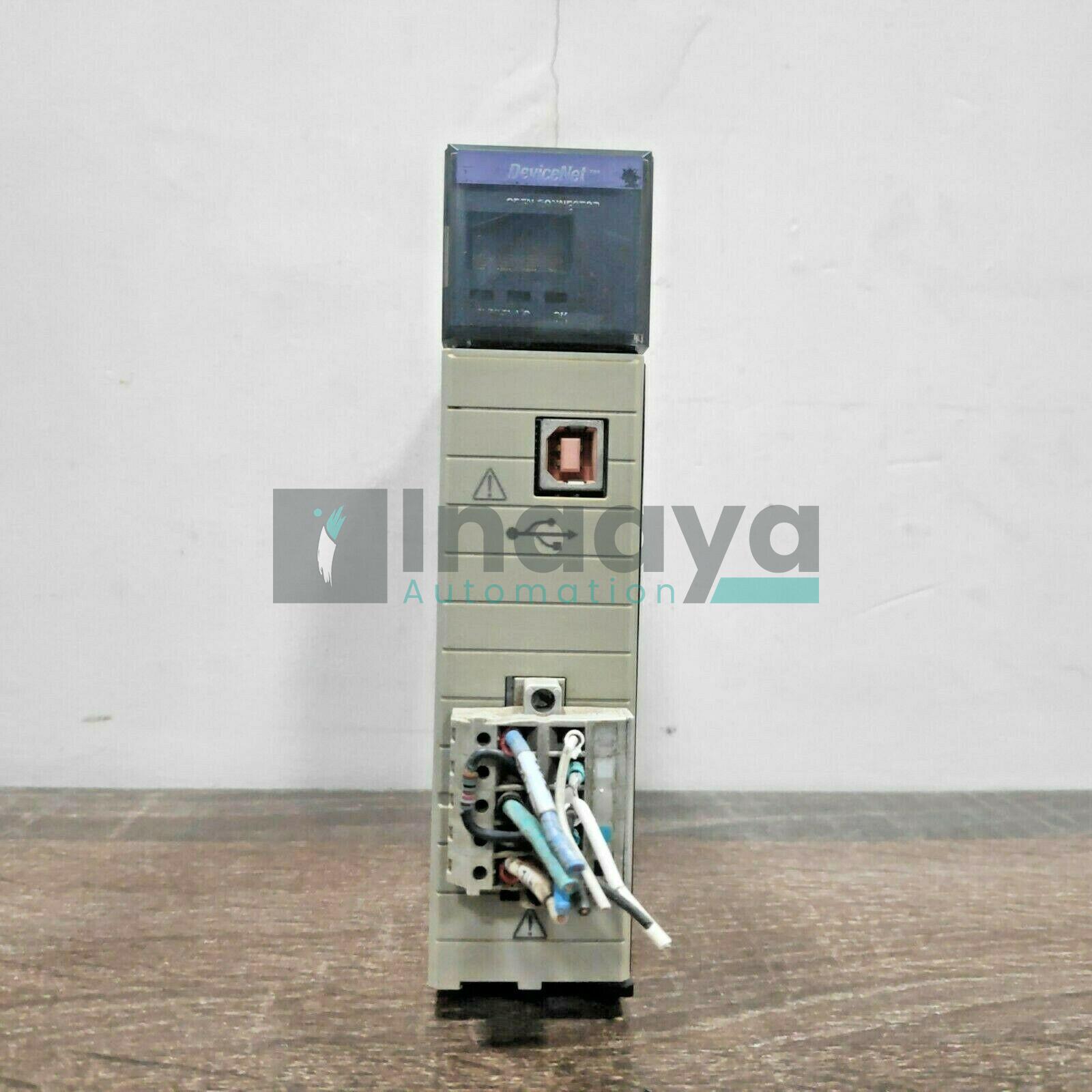 ALLEN BRADLEY 1756-DNB SER.C CONTROLLOGIX BRIDGE SCANNER MODULE