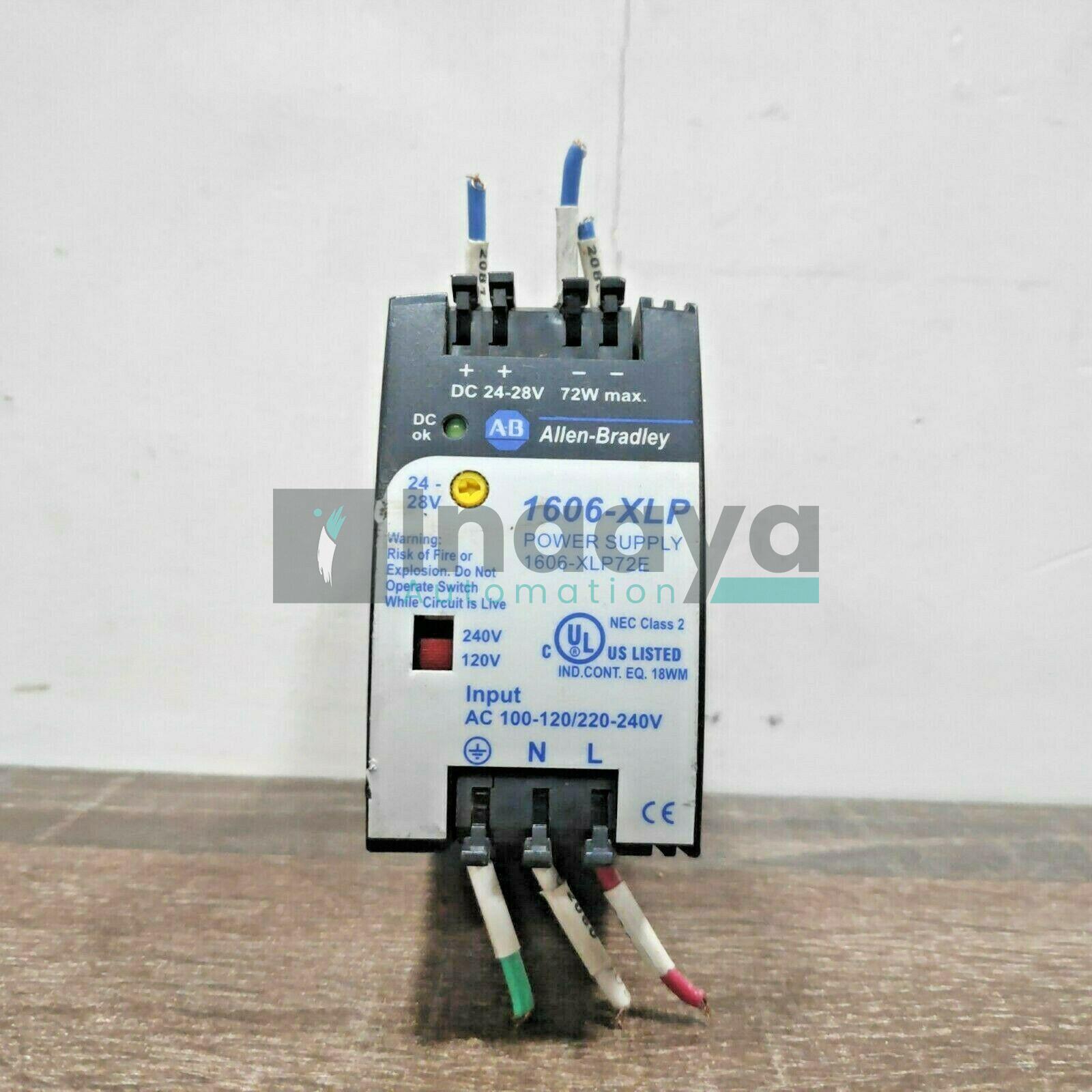 ALLEN BRADLEY 1606-XLP72E SER.A 1606-XLP SERIES POWER SUPPLY