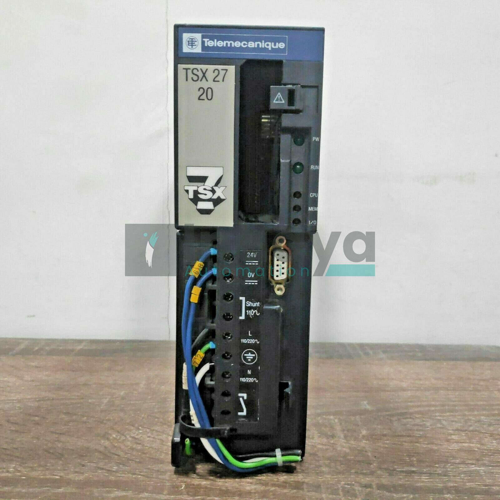 TELEMECANIQUE TSX-2720 TSX 7 SERIES PLC CPU PROCESSOR MODULE