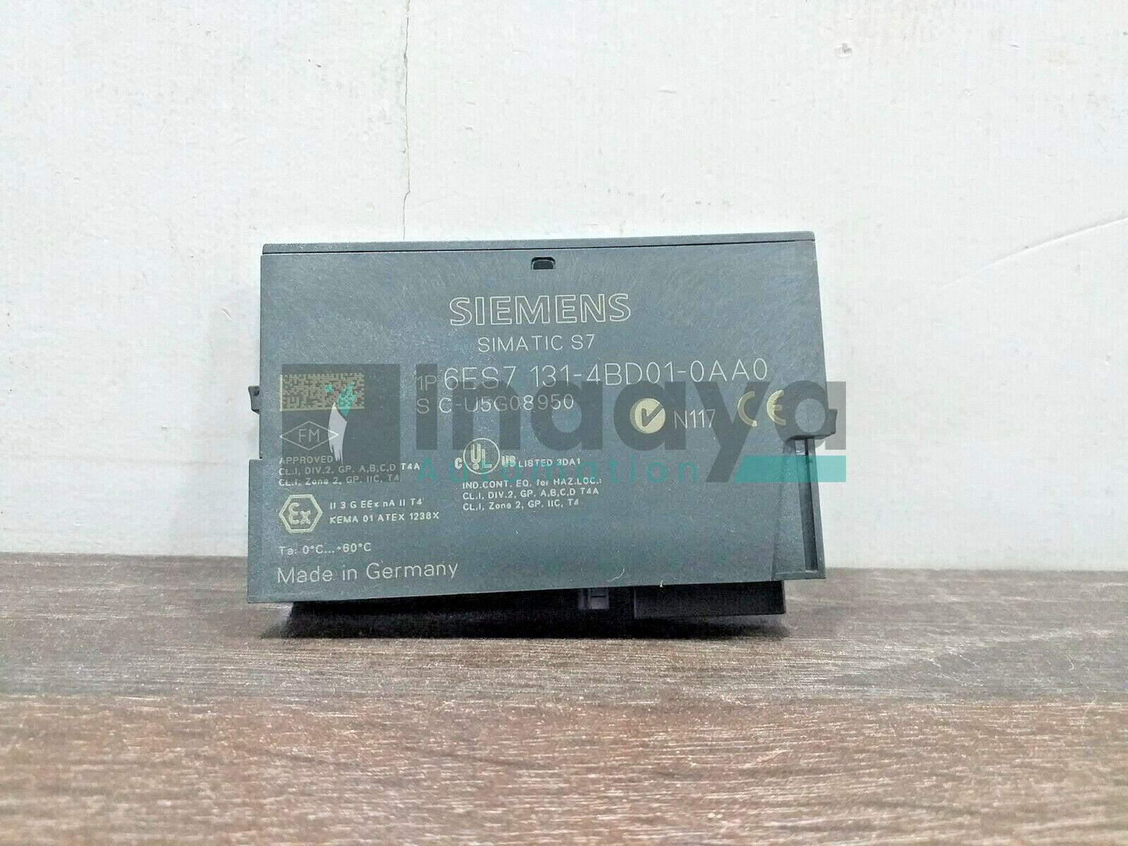 SIEMENS 6ES7131-4BD01-0AA0 DIGITAL INPUTS MODULE