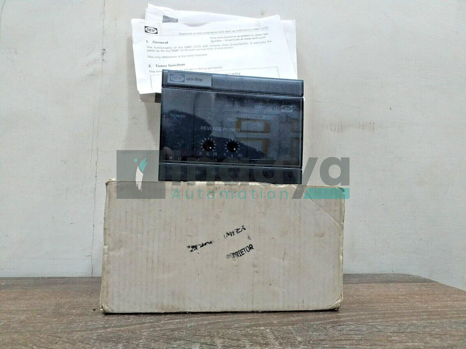 DEIF RMP121D REVERSE POWER RELAY