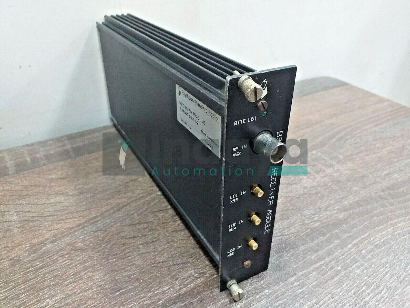RAYTHEON B34500-00-11-2 RECEIVER MODULE