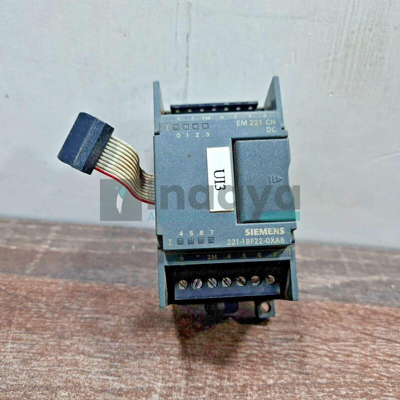 SIEMENS 6ES7221-1BF22-0XA8 DIGITAL INPUT MODULE