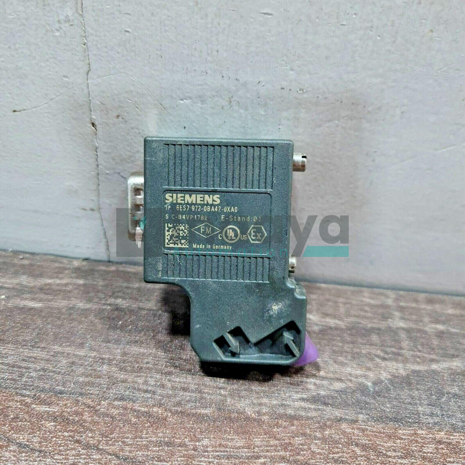 SIEMENS 6ES7972-0BA42-0XA0 SIMATIC DP PLUG CONNECTOR FOR PROFIBUS