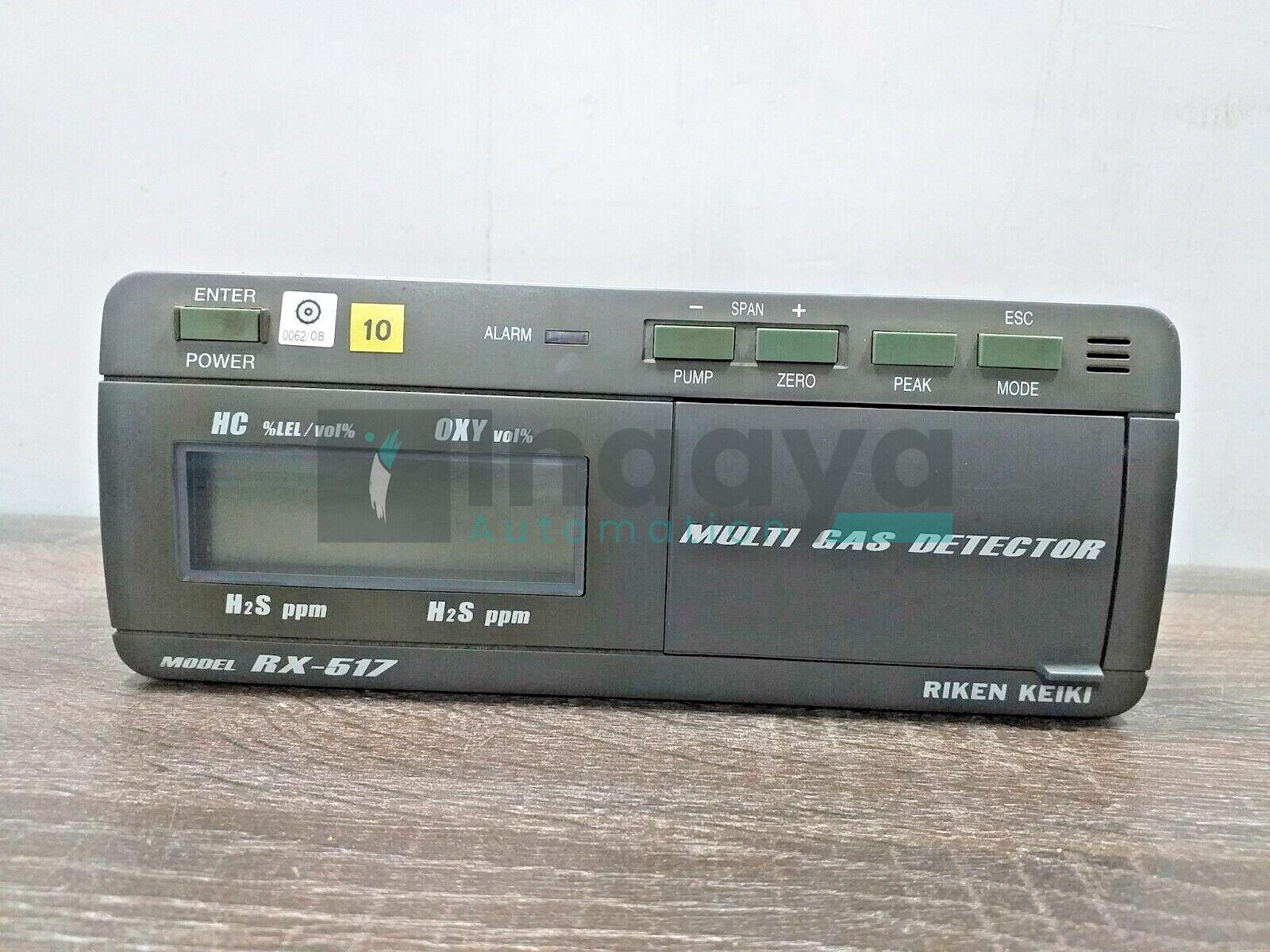 RIKEN KEIKI RX-517 MULTI GAS DETECTOR