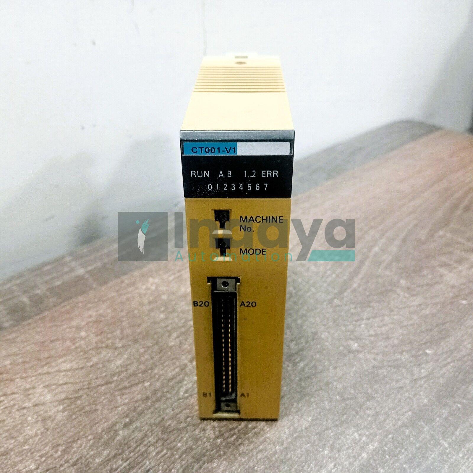 OMRON C200H-CT001-V1 C200HCT001V1 SYSMAC C200 HIGH-SPEED COUNTER UNIT 1 AXIS 50 KHZ 5 12 24 VDC COUNTER MODULE HIGH SPEED 12-24 VDC
