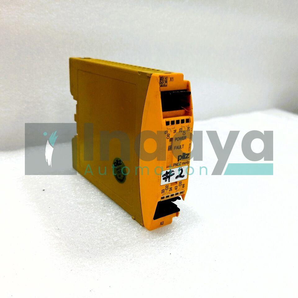 PILZ PNOZ-M04P EXPANSION MODULE FAILSAFE 4 DIGITAL OUTPUTS RELAY CONTACTS 6 A N/O POTENTIAL-FREE POSITIVE-GUIDED (773536)