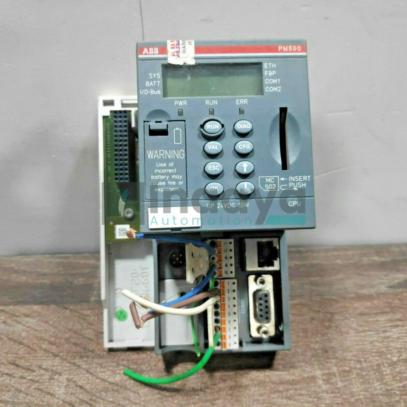 ABB 1SAP150000R0170 PM590-ETH CPU WITH 1SAP111100R0270 TB511-ETH TERMINAL BASE