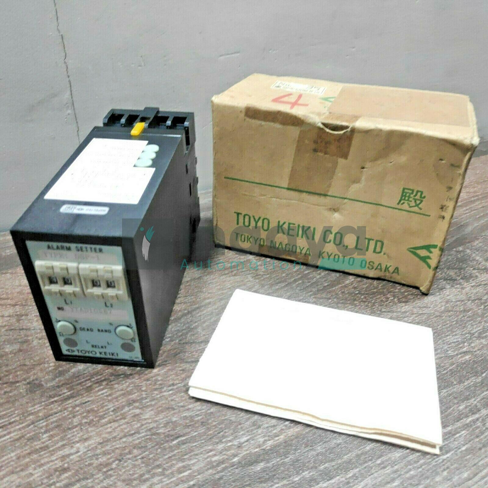 TOYO KEIKI DSP-1 ANALOG ALARM SETTER