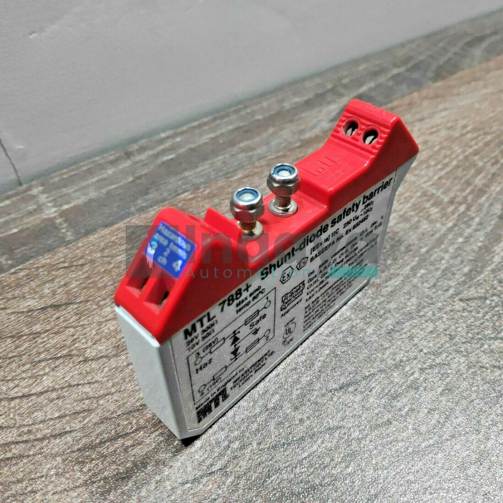 MTL MTL788+ SHUNT DIODE SAFETY BARRIER 28 VOLT +VE 300OHM 10 VOLT 50OHM RETURN -VE ALSO