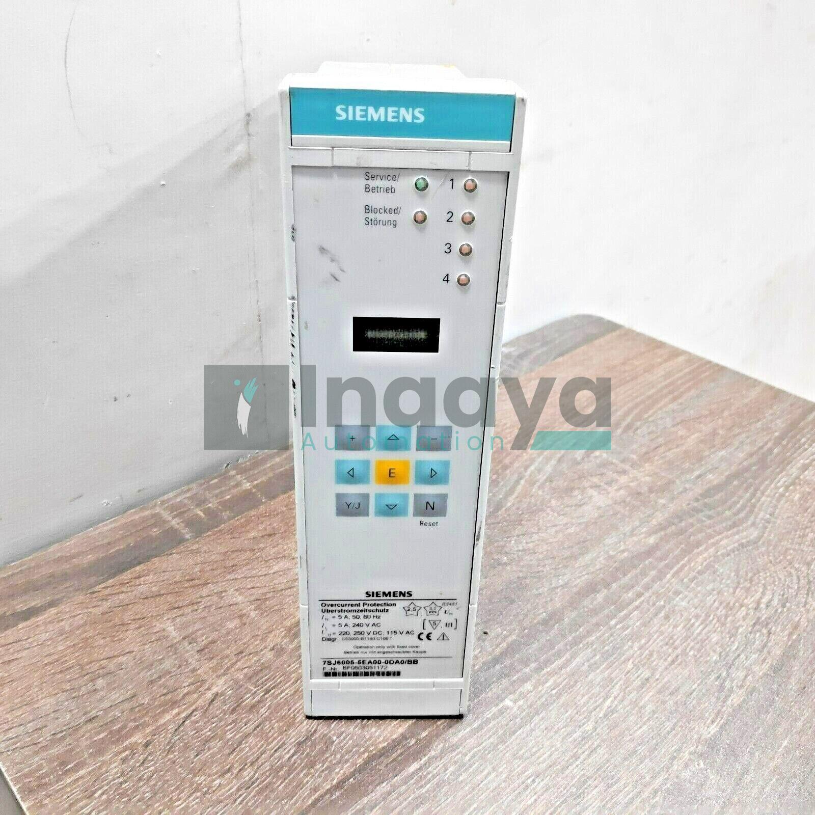 SIEMENS 7SJ-6005-5EA00-0DA0 / BB