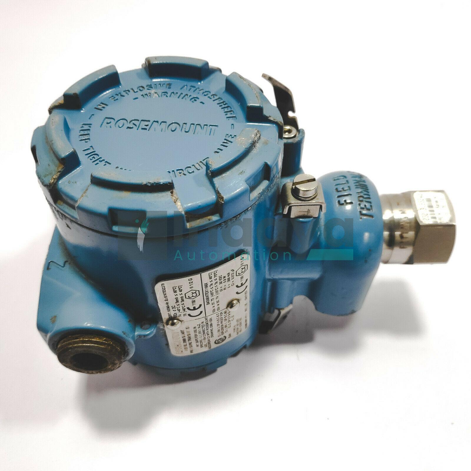 EMERSON ROSEMOUNT 2088G4S22A1K6B404 2088 SMART PRESSURE TRANSMITTER