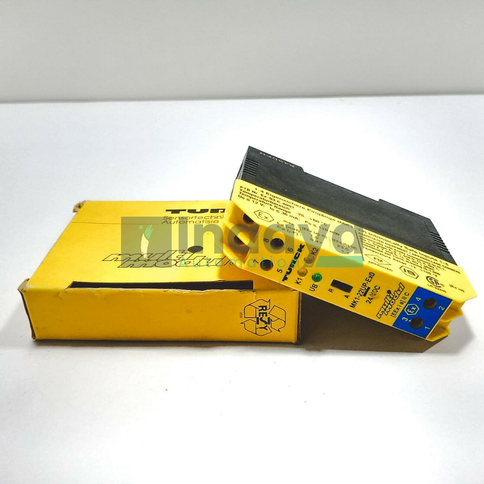 TURCK ELEKTRONIK MK1-22UP-EX0/24VDC MULTIMODULE SAFETY RELAY