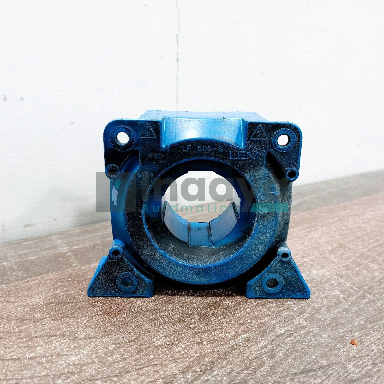 LEM LF 505-S CURRENT TRANSFORMER LF505S Nominal Value 500A Measuring Range 800A Second. Nominal Signal Current Second. Nominal Signal Value Instantaneous 100mA Primary Signal AC+DC