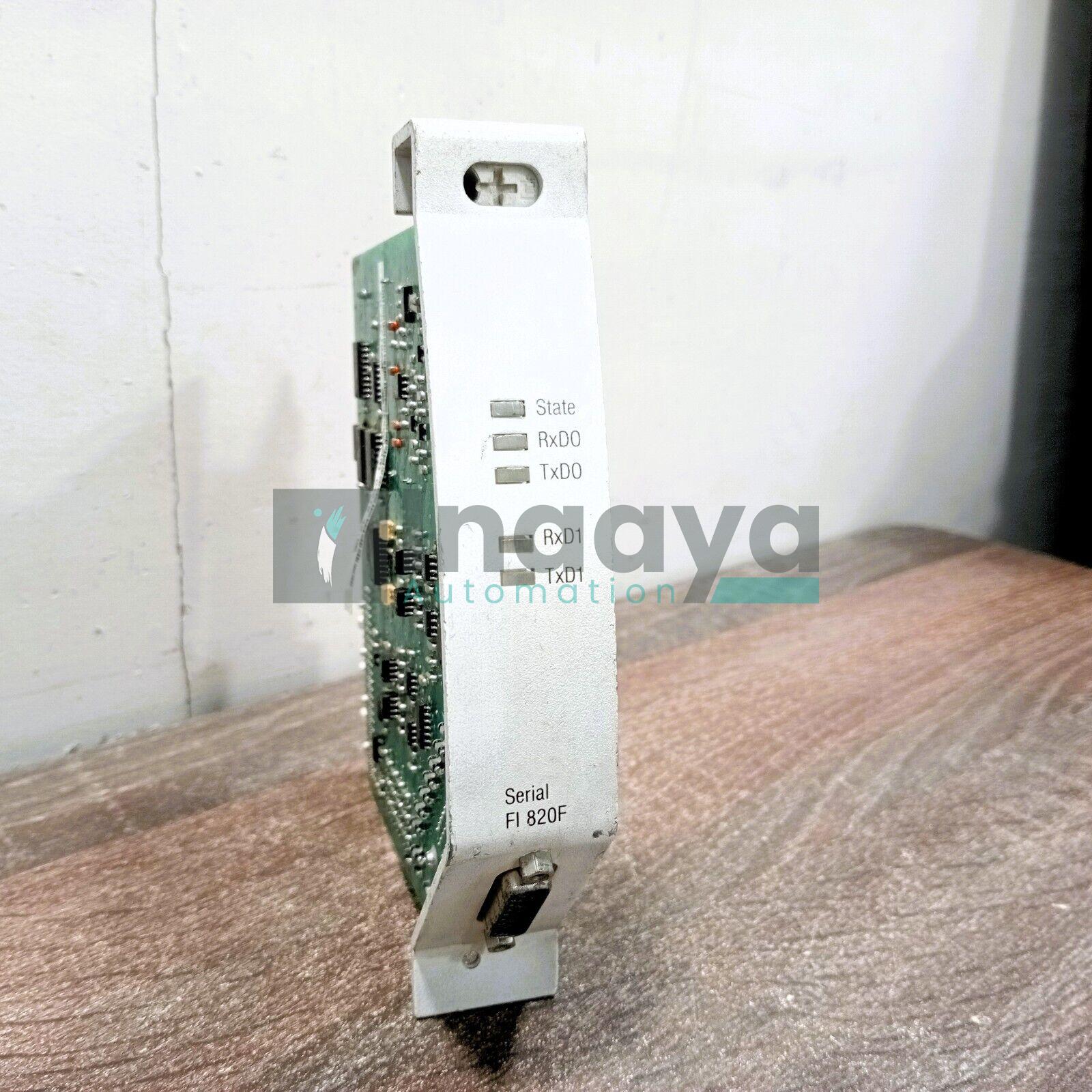ABB 3BDH000031R1 FIELDBUS MODULE F1820F SERIAL DUAL CHANNEL