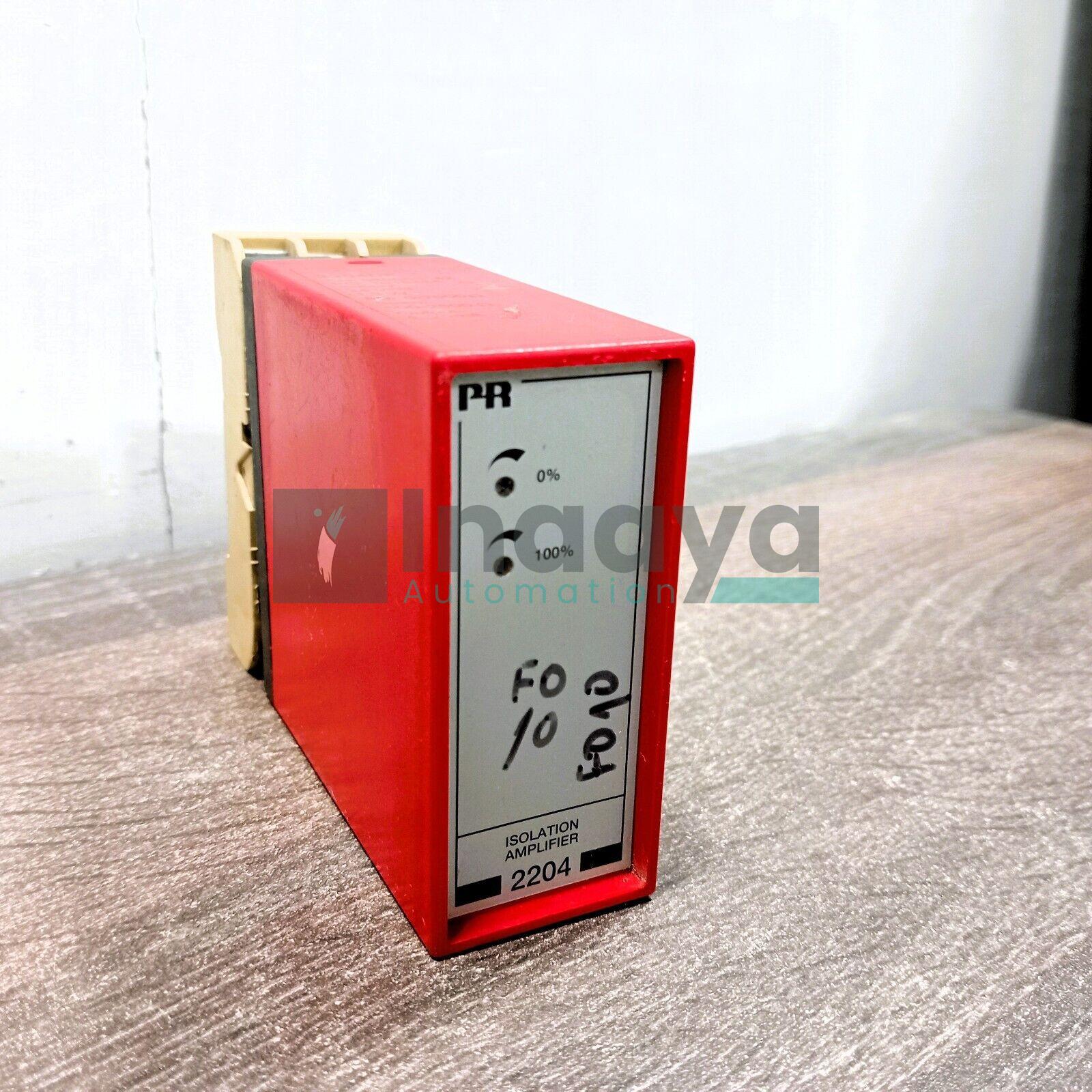 PR ELECTRONICS 2204DF (2204) ISOLATION AMPLIFIER
