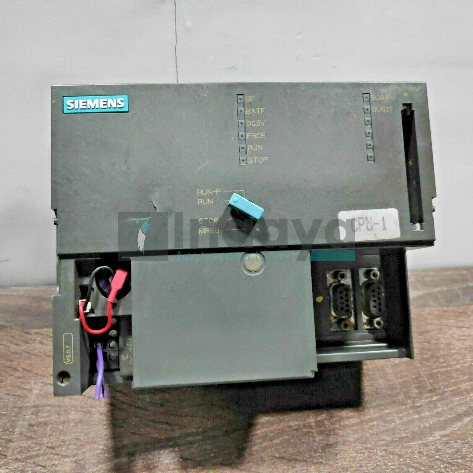 SIEMENS 6ES7318-2AJ00-0AB0 SIMATIC S7-300 CPU318-2DP PLC CPU MODULE 512 KB WORK MEMORY 2 INTERFACE PROFIBUS-DP/MPI