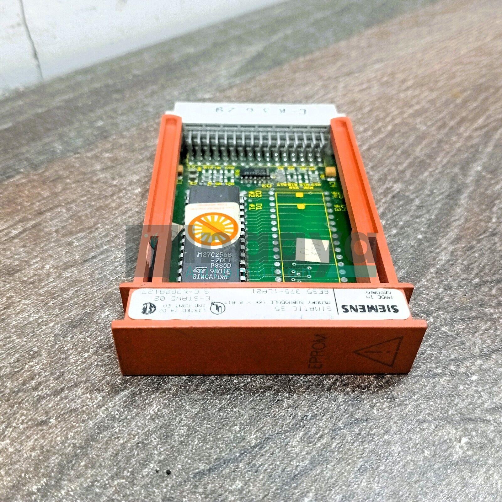 SIEMENS 6ES5375-1LA21 SIMATIC S5 MEMORY MODULE 375 CMOS-EPROM 16 KB DISCONTINUED SINCE 01/11/1994