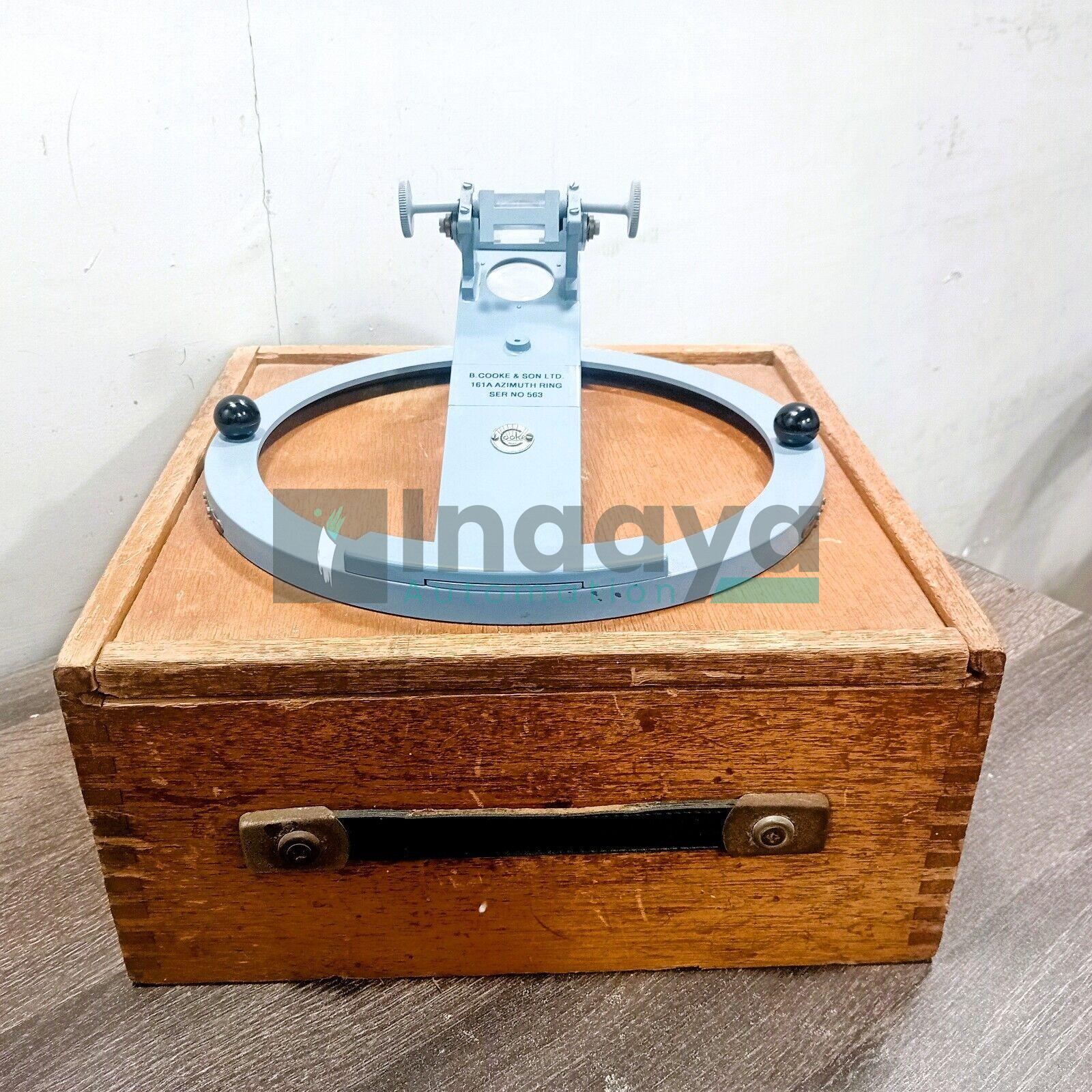 B.COOKE & SON LTD. 161A AZIMUTH RING SER NO 563