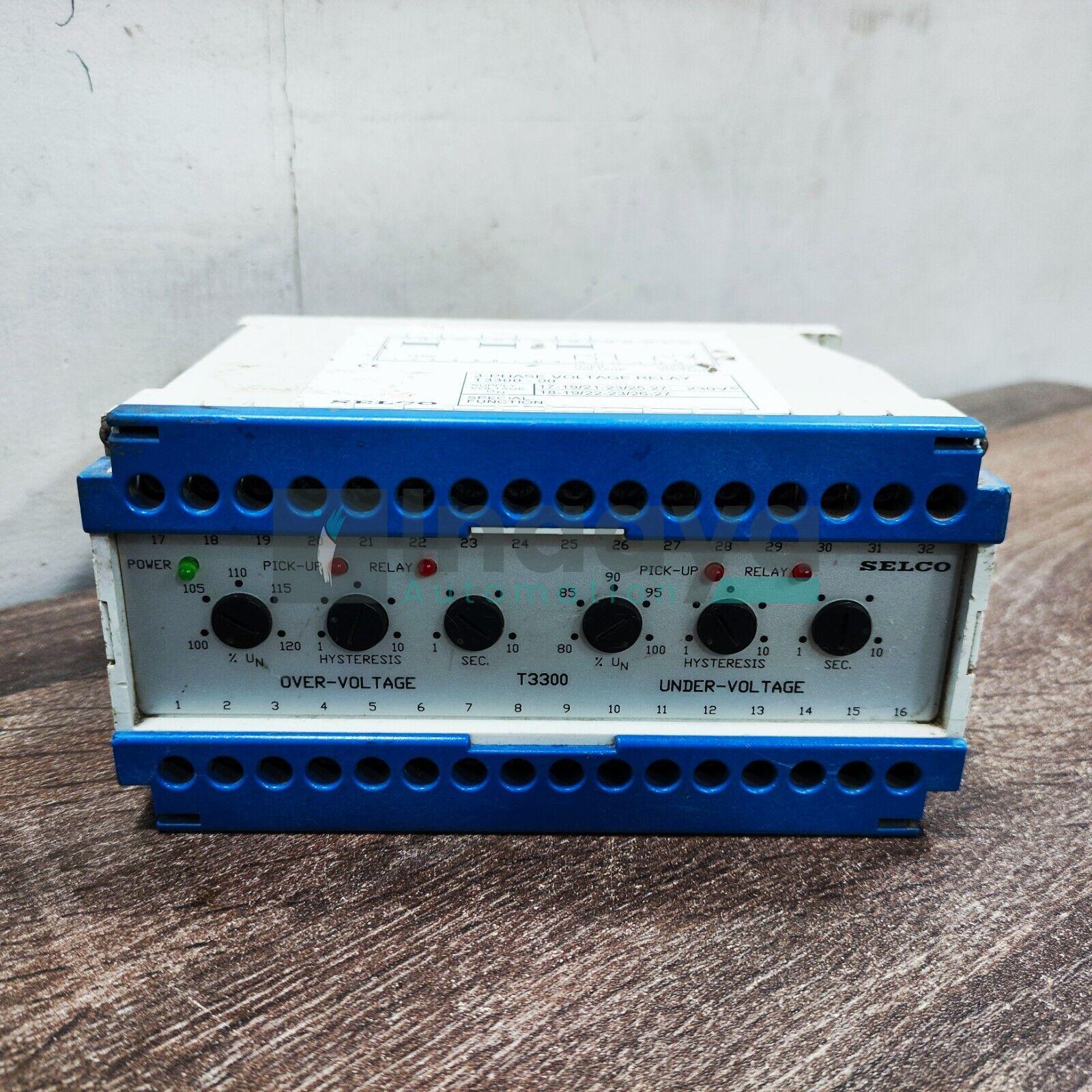 SELCO T3300-00 3-Phase Voltage Relay