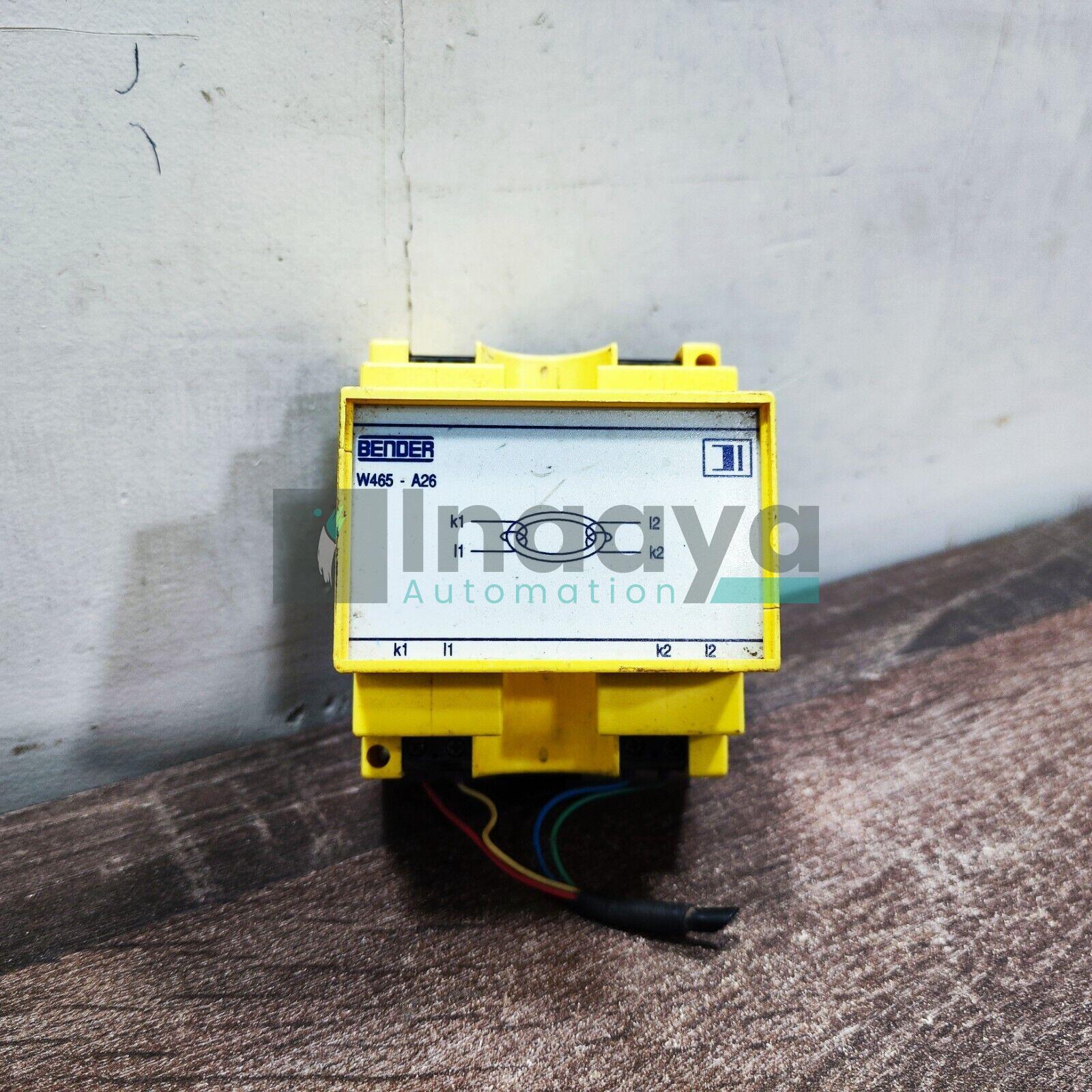 BENDER W465-A26 MEASUREING CURRENT TRANSFORMER
