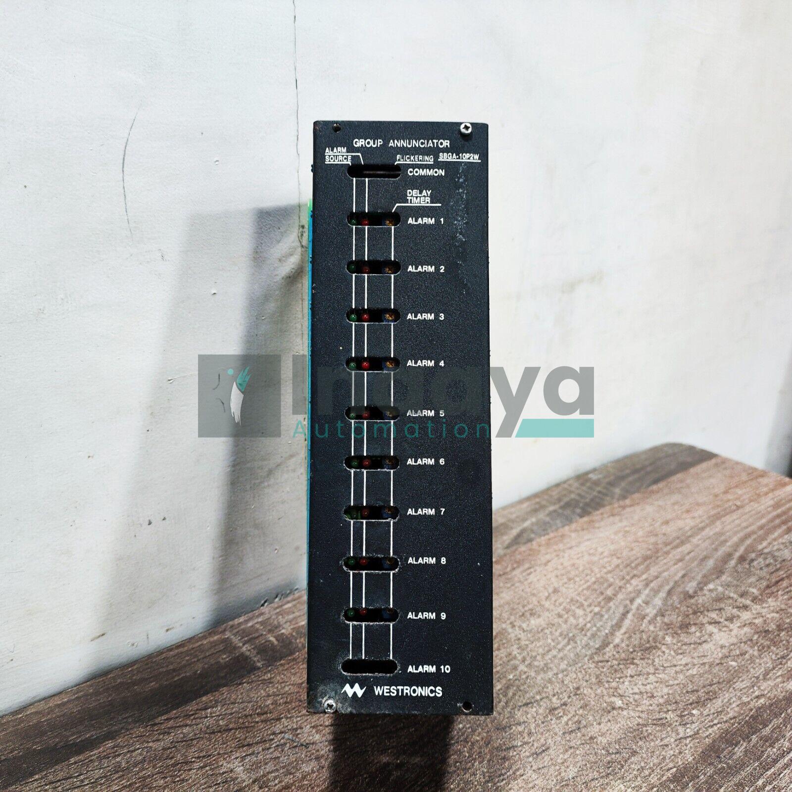 WESTRONICS WESTRONICS SBGA-10P2W GROUP ANNUNCIATOR