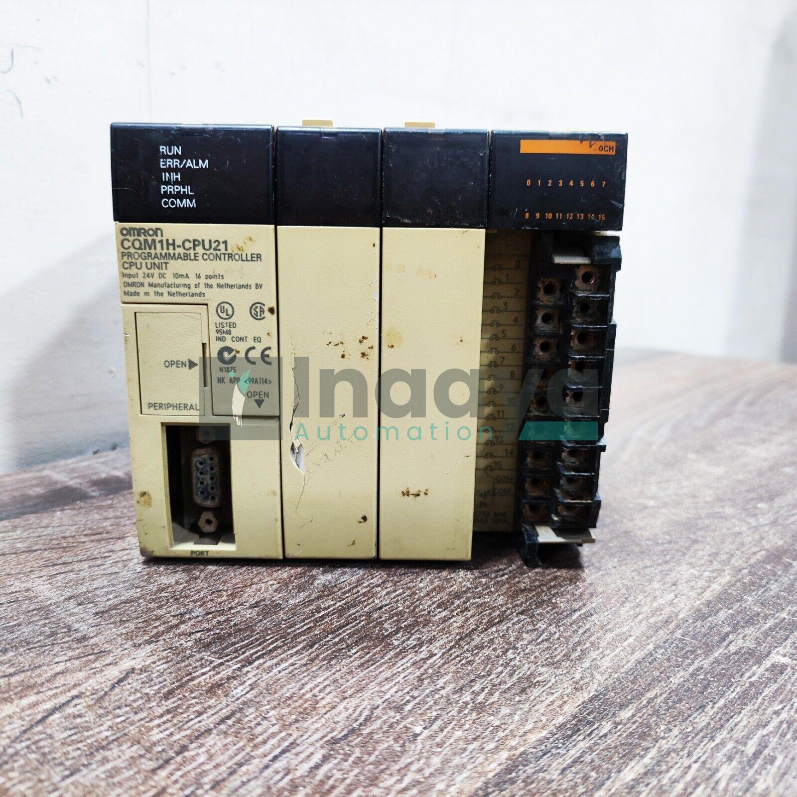 OMRON CQM1H-CPU21 CPU MODULE