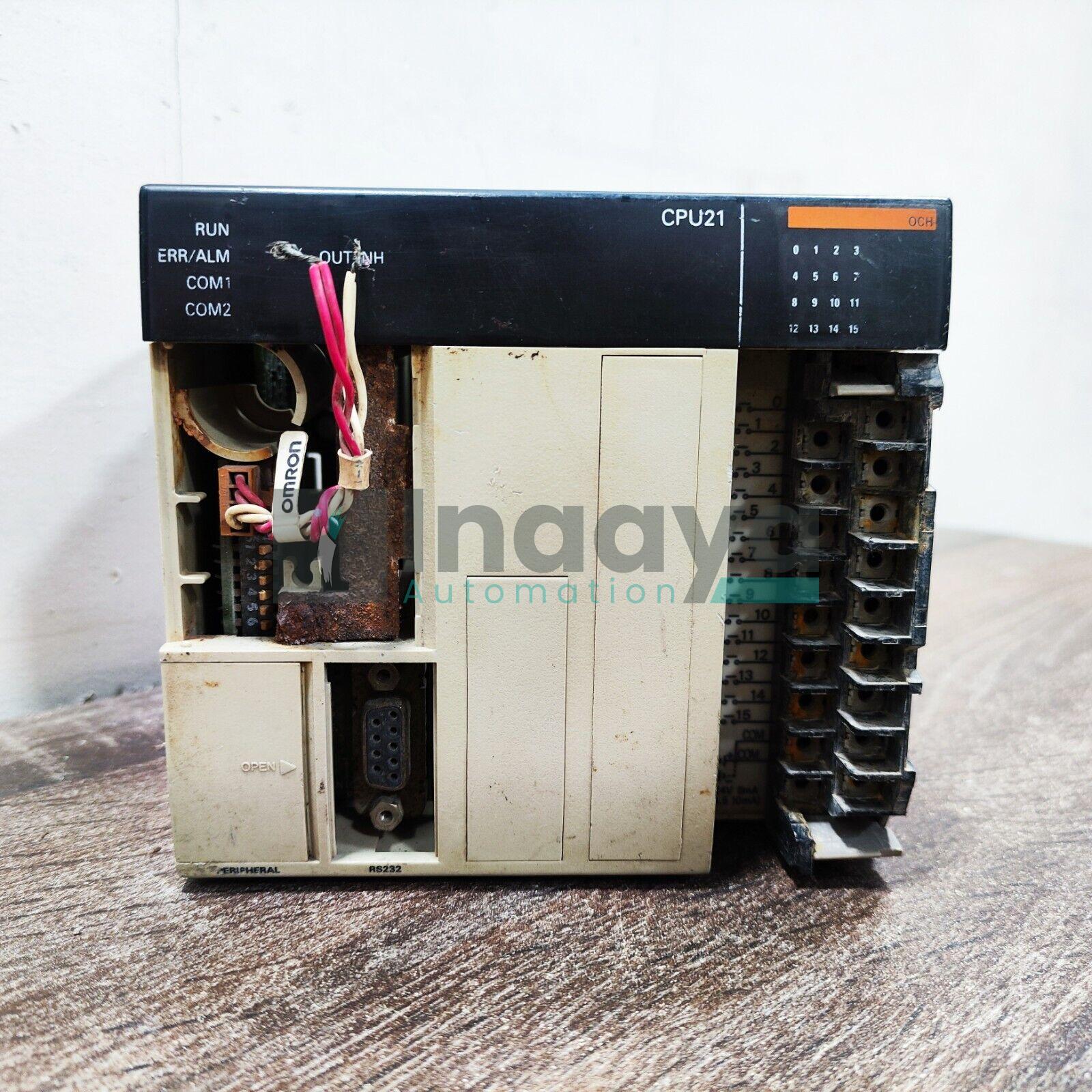 OMRON CQM1-CPU21-E SYSMAC PLC CPU MODULE