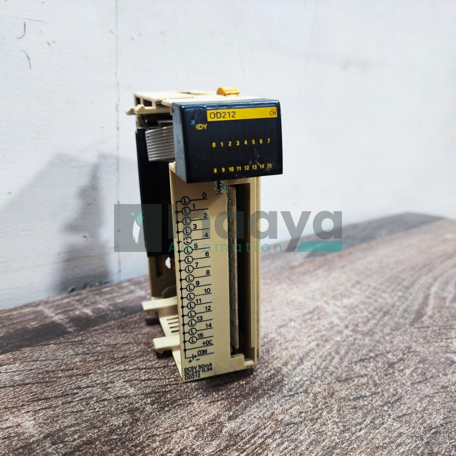 OMRON CQM1-OD212 OUTPUT MODULE 16 POINT PLC 5-24 VDC 0.3A/POINT 4.8/UNIT
