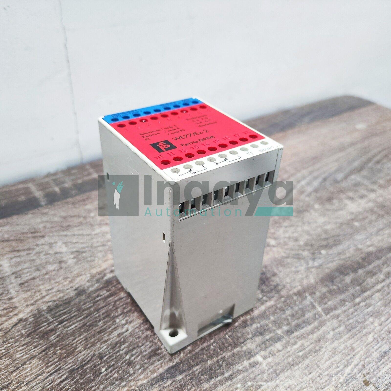 PEPPERL & FUCHS WE77/EX-2 230V 2CHANNEL SWITCH AMPLIFIER
