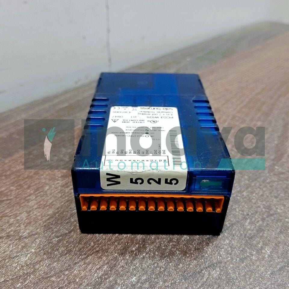 SAIA BURGESS PCD3.W525 I/O MODULE PCD3 SERIES ANALOG W/ GALVANIC ISOLATION 4 IN. / 2 OUT. 14 BITS (IN.) / 12 BITS (OUT.) 