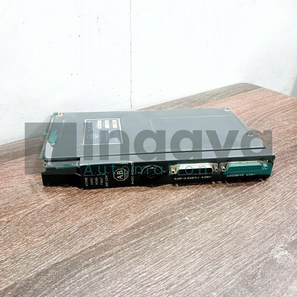 ALLEN BRADLEY 1771-DB BASIC MODULE DH485/PRT2/PRT1 COMMUNICATION PORT BACKPLANE REQUIREMENTS: 0.75 AMPS AT 5VDC