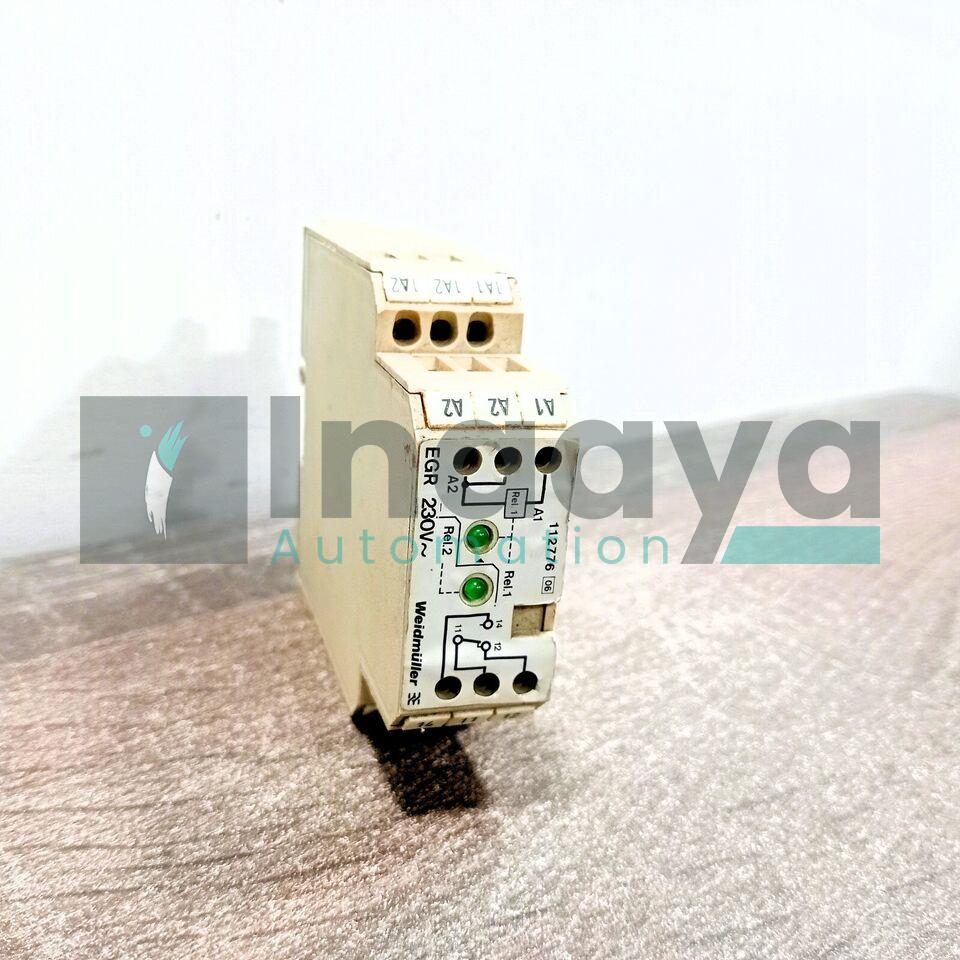 WEIDMULLER EGR-EG3-115/230V RELAY COUPLER 1NC SINGLE CHANNEL 115/230VAC