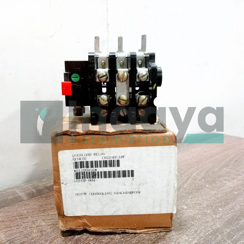 GENERAL ELECTRIC CR224D510F OVERLOAD RELAY STD PILOT DUTY 600 VAC MAX