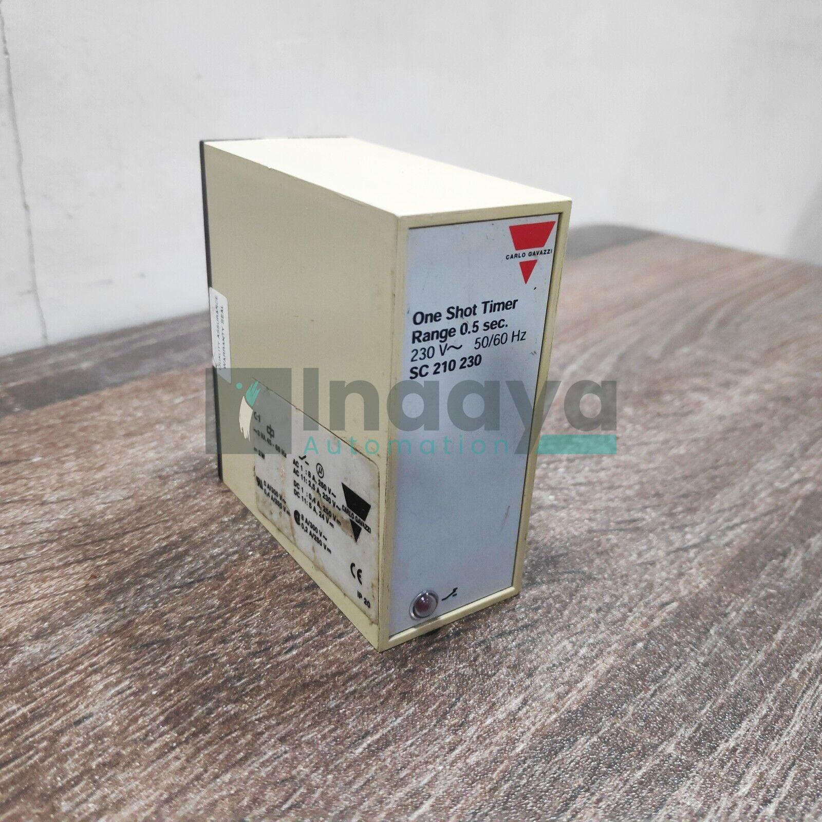 CARLO GAVAZZI SC-210-230  RELAY CURRENT LEVEL