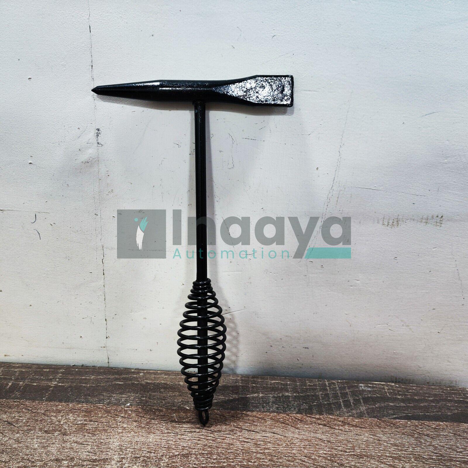 Welding Chipping Hammer with Coil Spring Handle Cone