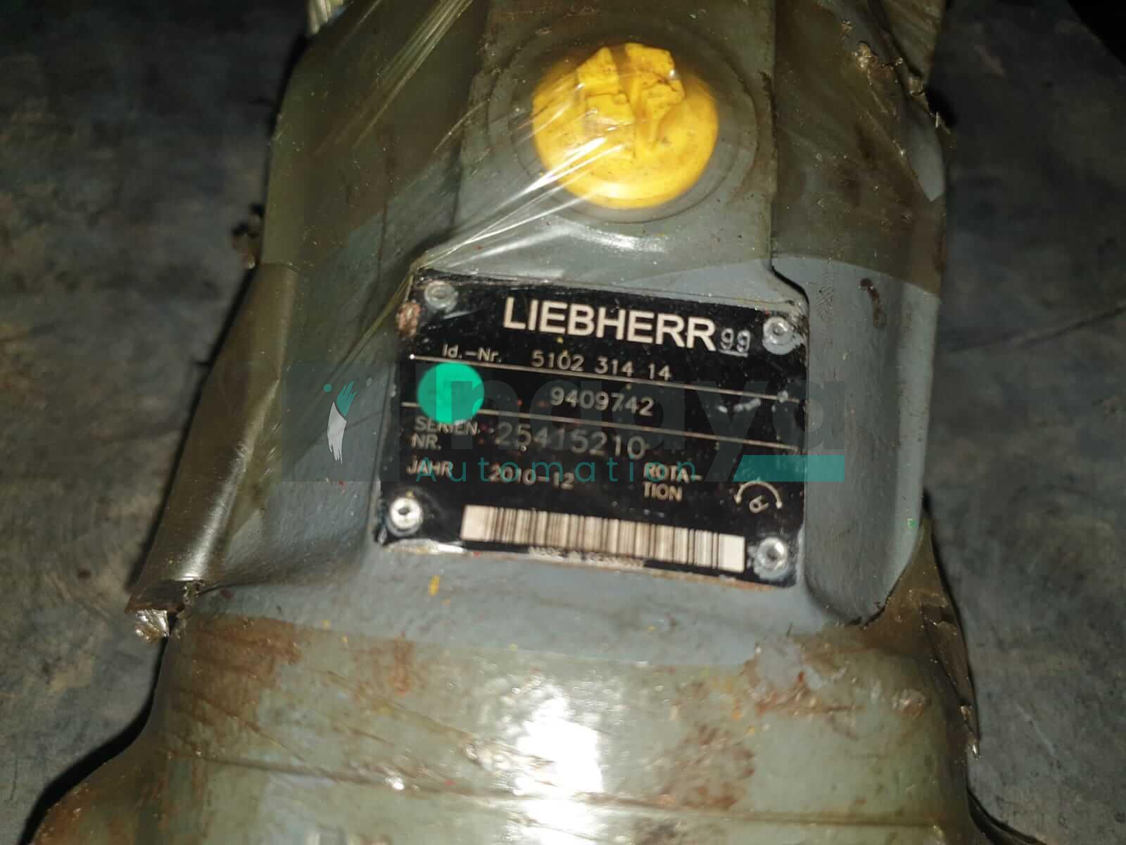 LIEBHERR 5102 314 14 HYDRAULIC PUMP
