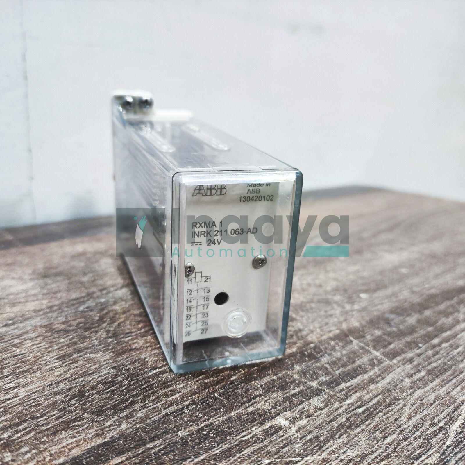 ABB IN RK-211-063-AD RXMA-1 PLC MODULE