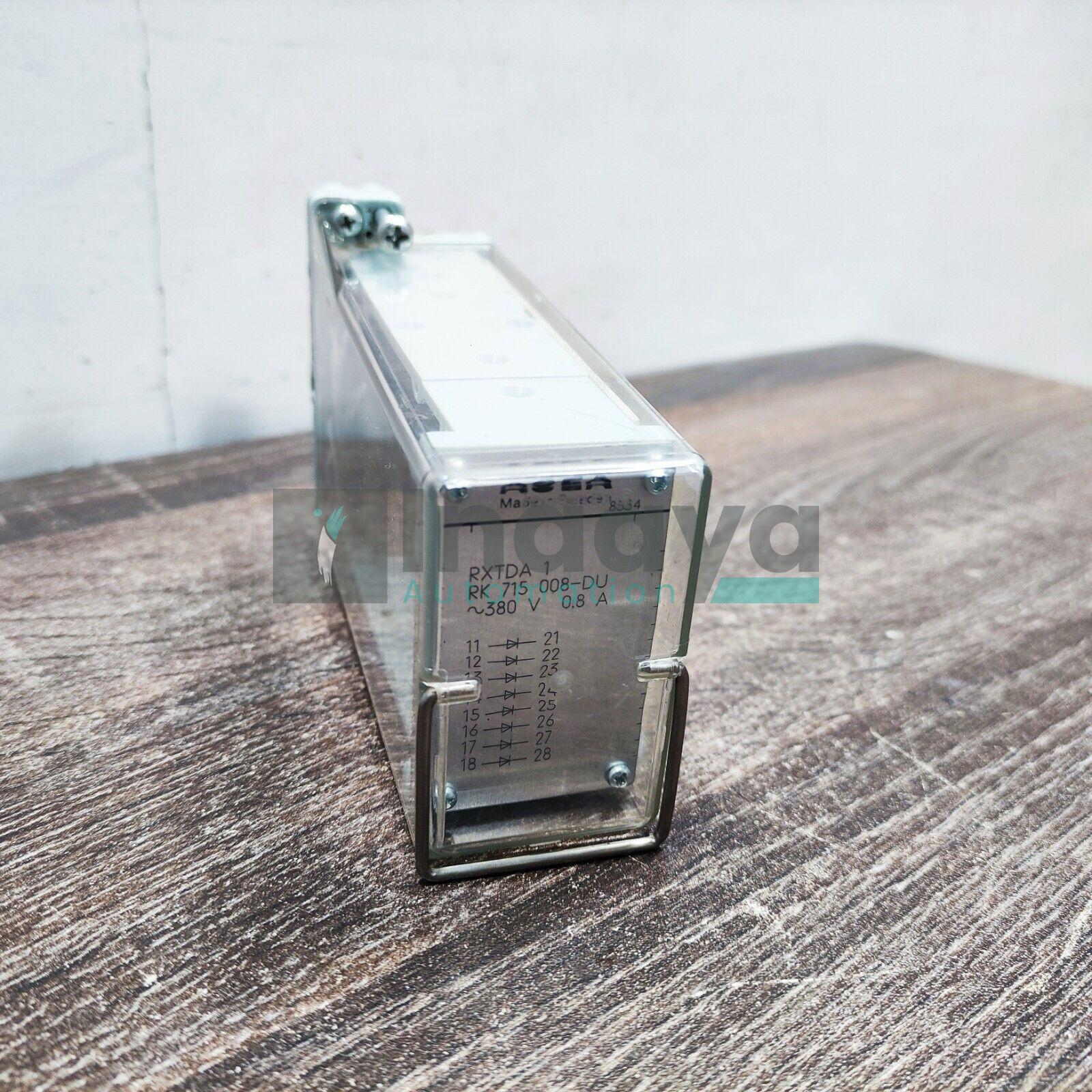 ABB RK-715-008-DU RXTDA-1 COMBIFLEX DIODE RELAY UNIT