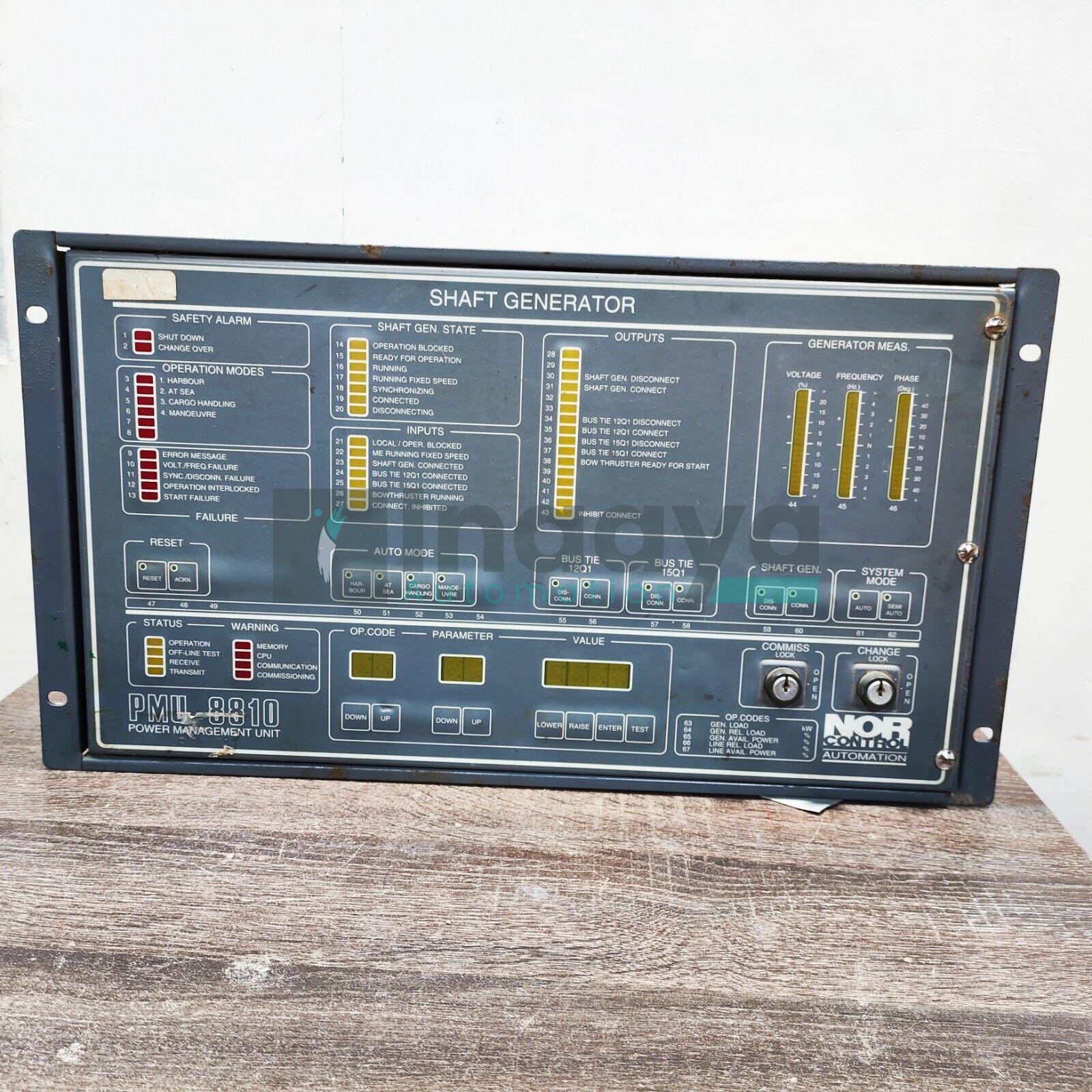 NOR CONTROL AUTOMATION PMU 8810 POWER MANAGEMENT UNIT