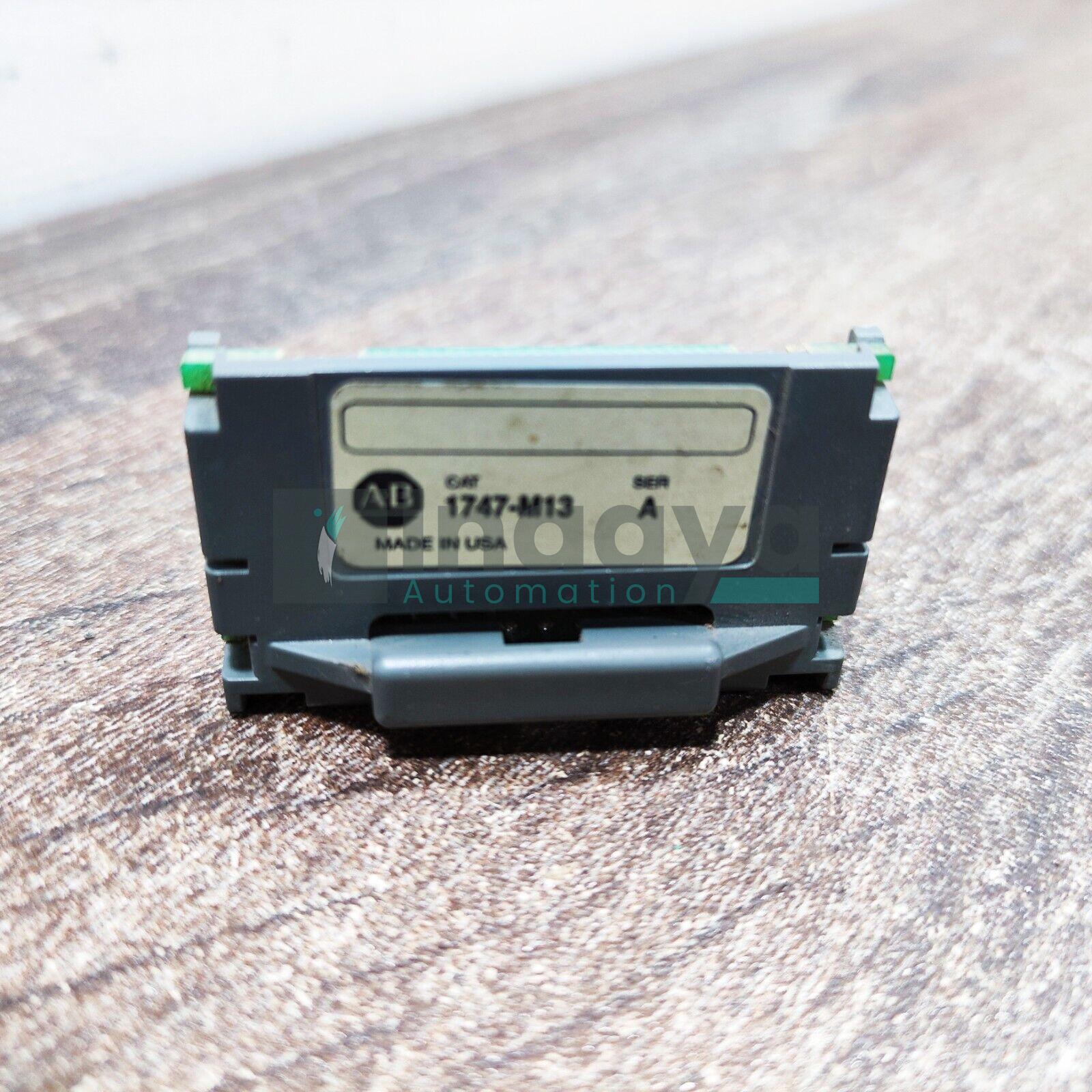 ALLEN BRADLEY 1747-M13 SER.A 64KB EEPROM MEMORY MODULE