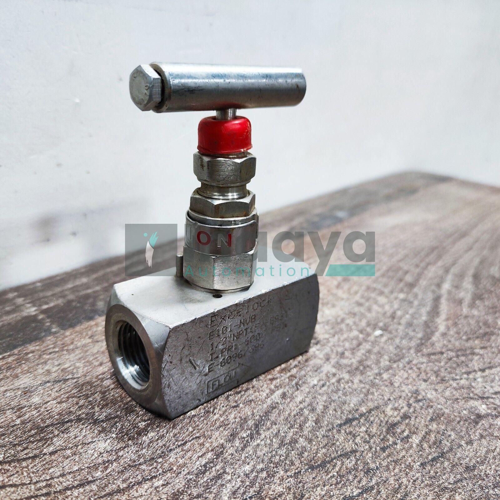 Excelock E101-NV8 1/2” NPT(F)-SS316l 6000PSI Valve