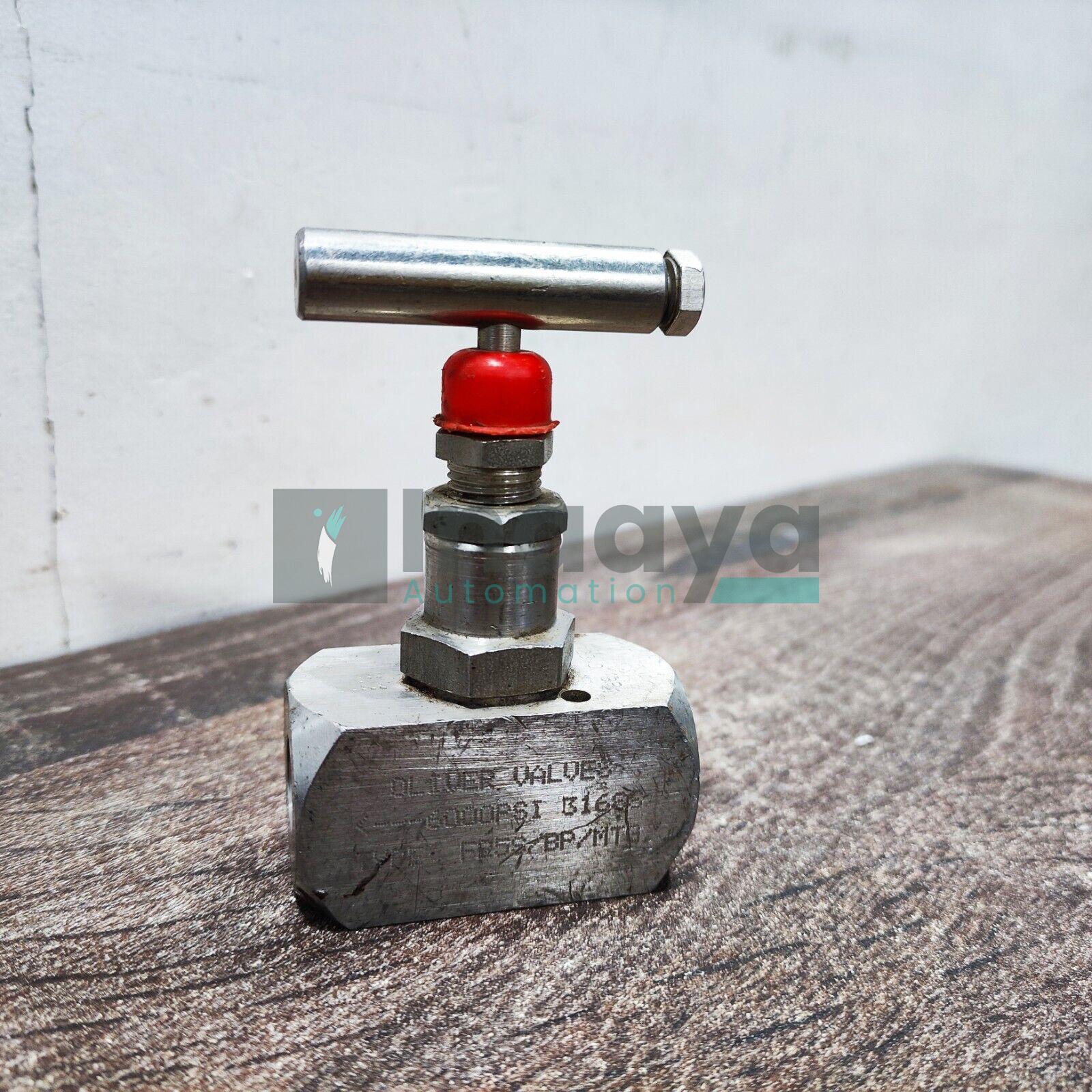 OLIVER VALVES F25S/BP/MTG 6000PSI 316SS F Type Needle Valve