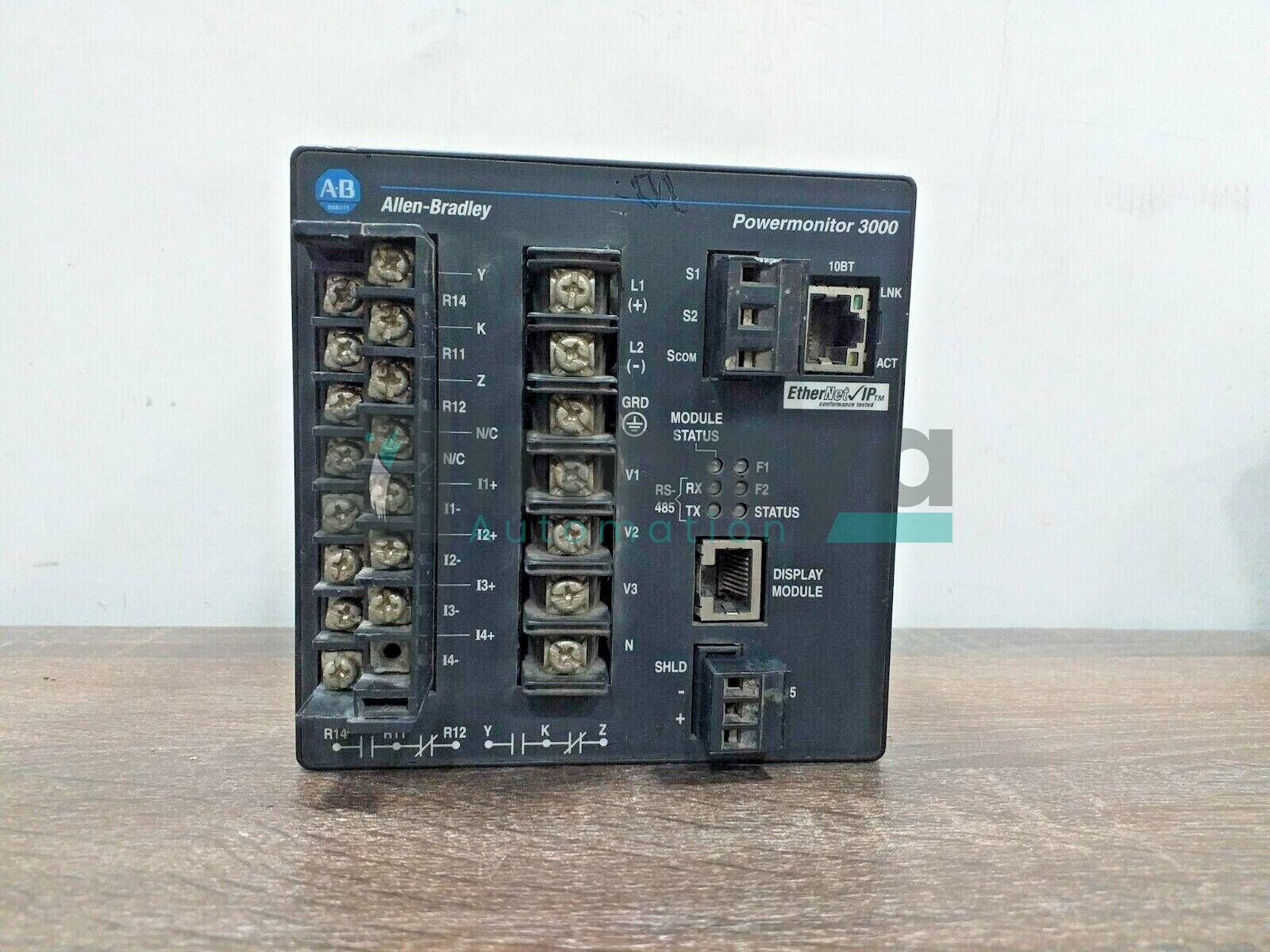 ALLEN BRADLEY 1404-M405A-ENT SER.B MASTER MODULE FOR POWER MONITOR