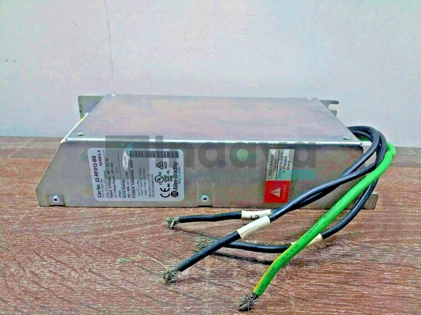 ALLEN BRADLEY 22-RF012-BS SER.A POWERFLEX 4 CLASS LINE FILTER