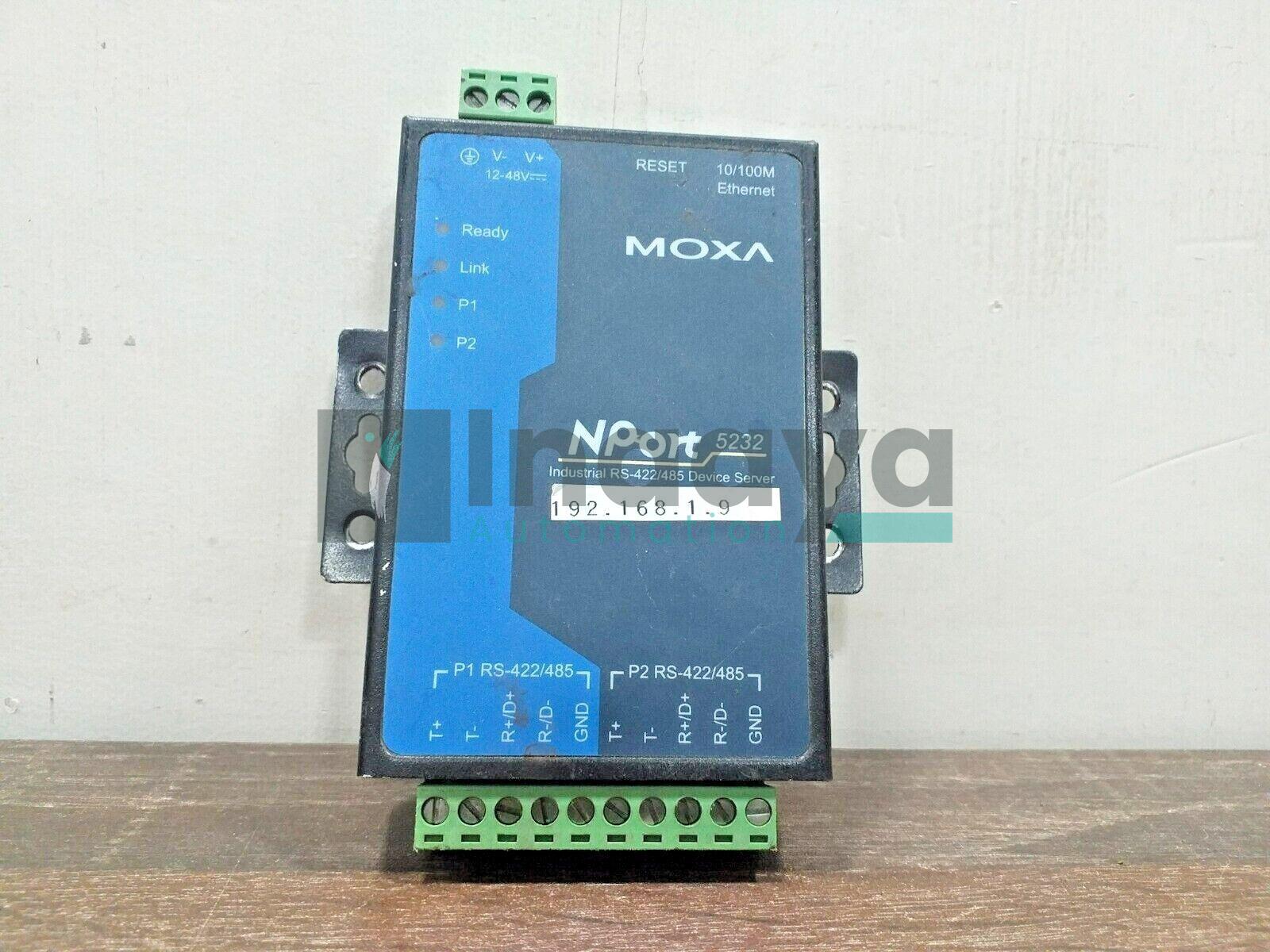 MOXA NPORT 5232 2X PORT RS-422/485 DEVICE SERVER