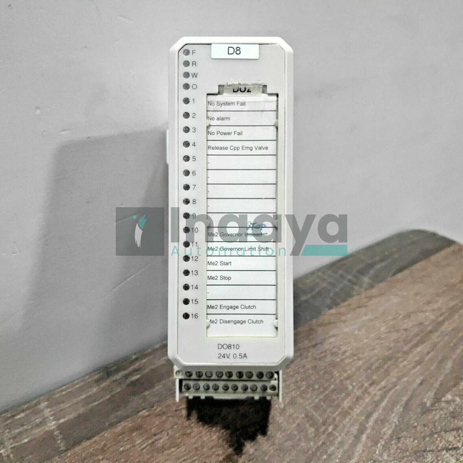 ABB 3BSE008510R1 DO810 DIGITAL OUTPUT MODULE