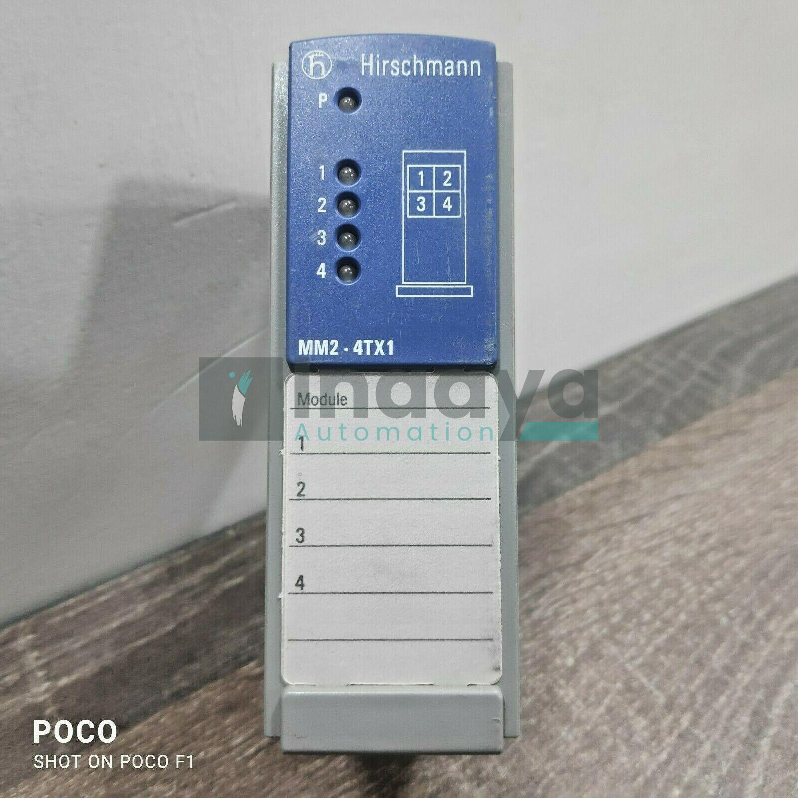 HIRSCHMANN MM2-4TX1 MICE MEDIA MODULE